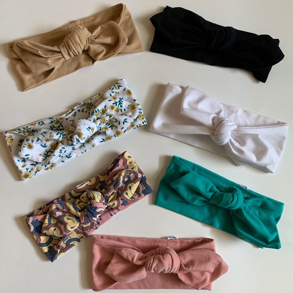 Top knot baby bows by Eyee Kids
